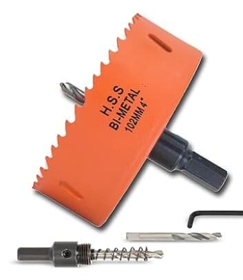 Bi-metal hole saw